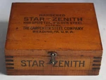 Star Zenith Wood Box Hardened High Speed Tool Holder Steel Carpenter Co. Fixed Price $10.00.