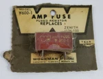 Workman Electronic Amp Fused Resistor Replaces Zenith 136-100 W600-1 7706. Fixed Price $8.44.