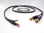 Gotham Diy Unterminated Turntable Replacement Phono Rca Tonearm Cable. Fixed Price $30.99.