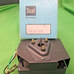 Dual 1218 Turntable Motor Special 150 Volts Part # 223-050 New In Factory Box. Fixed Price $39.95.