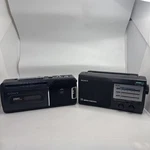 Vintage Sony CFM-140II Radio Cassette + ICF-34 Parts. Fixed Price $11.95.