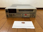 Sony SVO-5800 S-vhs Editing Deck Videocassette Recorder Not Tested F/s. Fixed Price $526.00.