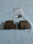 Pioneer PL-1200A Vintage Turntable Dustcover Hinges. Fixed Price $38.00.