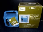 8 Track Player Sears Retro W/ Original Box & Tag. Fixed Price $202.95.
