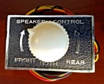 Rs Archer 270-045 Car Audio Stereo Speaker Radio Tape Control Switch Front Rear. Fixed Price $15.98.