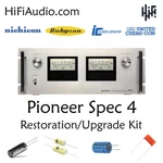 Pioneer Spec 4 Rebuild Restoration Recap Upgrade Kit Repair Filter Capacitor M75. Fixed Price $275.00.
