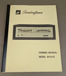 Soundcraftsman Model RP2212 Owners Manual D-166. Fixed Price $54.95.