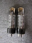 Telefunkin / Rft EL34 Vacuum Tubes ..single Halo.......match Pair. Fixed Price $174.95.
