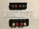 Sansui 7070-9090DB..TERMINAL Binding Post..speaker Connectors...qrx And Others. Fixed Price $27.33.