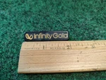 Infinity Gold Speaker Badge Emblem Logo Name Plate 4S1. Fixed Price $19.99.