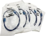 Lot Of 5X Pomona B-24-6 Banana Plug Patch Cord Stackable 24" Long 15A 5KV Blue. Fixed Price $25.49.