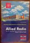Allied Televisions Radios Electronics 1954 Trade Catalog Mail Order. Fixed Price $68.00.