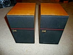 Vintage 1990'S Rsl Roger Sound Lab CG-6 2-WAY Bookshelf Speakers Pair, Serviced. Fixed Price $209.99.