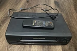 Philips Magnavox VRA211AT22 Vhs Vcr Player Powers Remote Untested Read. Fixed Price $24.99.