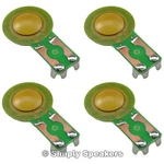 Diaphragm For Cerwin Vega H25 H-25 HO25, HO-25 Horn Driver Speaker Repair 4 Pack. Fixed Price $79.80.