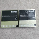 New (2) Scotch 3M Recording Tape 207 Professional Mastering 7" Reel 90 Min. Fixed Price $39.99.