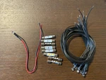 Pioneer Light Replacement Kit W/ White Leds Model SX-1010 Receiver Lamp Bulbs. Fixed Price $24.00.