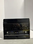Vintage Soundesign Model 6842 Dual Deck Stereo Receiver Cassette Radio Black. Fixed Price $99.99.