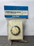 Nos Radio Shack Realistic 40-130 Stereo Selector Switch Vintage Japan New. Fixed Price $17.99.