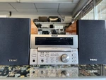 Teac MC-D90 With Speakers, Tested, Cd Player Not Working, Sounds Great -outputs. Fixed Price $170.00.