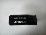 Audio Technica AT112E/U Cartridge For Turntable Player Needs Needle Stylus. Fixed Price $74.95.