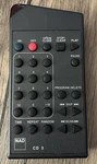Nad RC-C541I Player Remote Control CD3 Very Rare Tested Original. Fixed Price $49.99.
