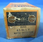 Nib Nos Miller 6205 4.5 Mhz. Ratio Detector Transformer Coil (free Shipping!). Fixed Price $19.99.