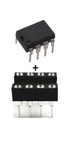 2PCS Burr Brown OPA2137PA + Sockets - Dual Fet Operational Amplifier Ic. Fixed Price $16.59.