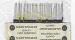Nos Allen Bradley 1MEG 5% Resistor Carbon Comp New In Package, 50 Count. Fixed Price $15.00.