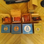Nos 5 Power Transformers Tube Amps 2 Thordarson + 3 Halldorson. Fixed Price $174.00.