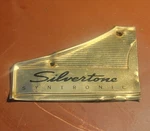 Vintage Silvertone Tin Badge Record Player 1958 Tube Amp Counsel Pull. Fixed Price $24.99.