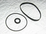 Nakamichi BX-1 Cassette Capstan & Counter Belts With Idler Tire. Fixed Price $15.00.