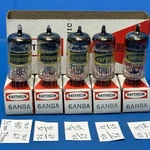 Sleeve Of 5 Nos Nib 6AN8A Tubes. Fixed Price $42.08.