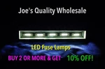(6)WARM White 8V Led Fuse Lamps /MC2125 MC2155/ Mcintosh/ Meter Bulbs. Fixed Price $9.53.