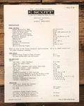 Hh Scott Model 342B 382B Receiver Service Manual *original*. Fixed Price $24.97.