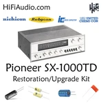 Pioneer SX-1000TD Rebuild Restoration Recap Upgrade Capacitor Kit Fix Repair. Fixed Price $165.00.