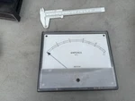 Vintage Large Weston Amperes Panel Meter , 0-10 Dc Amps. Fixed Price $19.00.