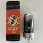 (1) Tested Teltron 50A5 Tube With Box Date Code 55-30 Loktal Loctal. Fixed Price $11.95.