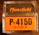Zenith Phono Cartridge P415D Tetrad 3-12D-A Astatic 1150D. Fixed Price $75.00.