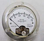 Western Electric Model 321-L Dc Amp / Voltage Gauge Meter KS-14714 FS=50UA. Fixed Price $8.96.