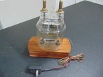 Vtg Rca 833A Triode Electron Vacuum Tube Hand Made Display Lights Up 1 Of Kind. Fixed Price $145.00.