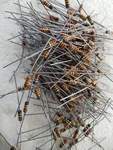Lot 20 Allen Bradley 330K Ohm 1/4W .25 Watt 10% Carbon Resistors. Fixed Price $5.00.