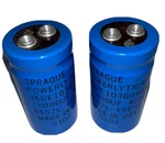 10,000 Uf 40VDC Electrolytic Aluminum Capacitors 95 New Lot 2 By Spragu. Fixed Price $24.00.