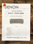 Denon PMA-560 Amplifier Service Manual *original*. Fixed Price $19.97.
