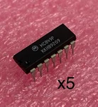 Motorola MC849P Ic Chips 14 Pin Transistor (lot Of 5). Fixed Price $13.59.