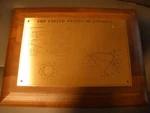 Rare Plaque Usa Patent For Tilted Unitary Degaussing Coil Rca Corp Nyc (SU2). Fixed Price $44.99.