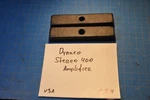 Dynaco 400 Stereo Power Amplifier Replacement Part Rear Back Plastic Covers. Fixed Price $20.00.