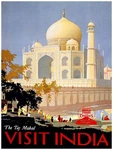 7915.THE Taj Majal.visit India.people Front Of Structureposter.art Wall Decor. Fixed Price $23.00.