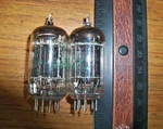 2 Strong Matched Long Black Plate Getter JAN-5687WB Tubes 100+ /. Fixed Price $34.99.