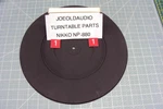 Nikko NP-880 Turntable Rubber Mat Soft & Pliable Tested. Parting Out. Fixed Price $20.99.